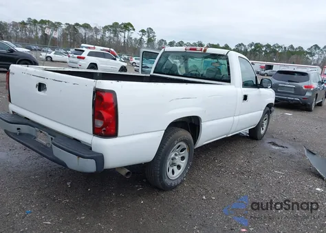 2005 Chevrolet Silverado 1500 Work Truck из США, поврежденный, VIN 1GCEC14X75Z328352